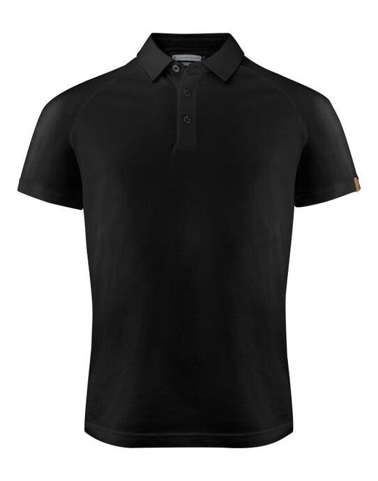 James Harvest Brookings Modern Polo - Black