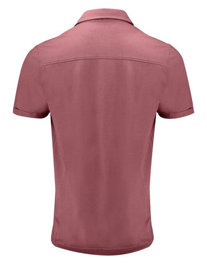 James Harvest American Supreme Polo - Dusty Red