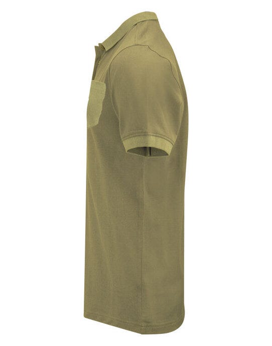 James Harvest Pinedale Pique Polo - Moss Green
