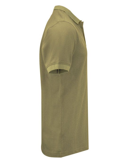 James Harvest Pinedale Pique Polo - Moss Green