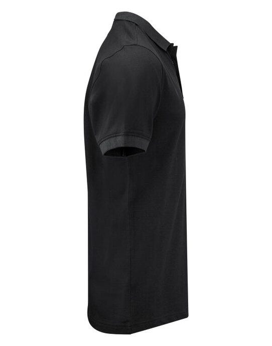 James Harvest Pinedale Pique Polo - Black