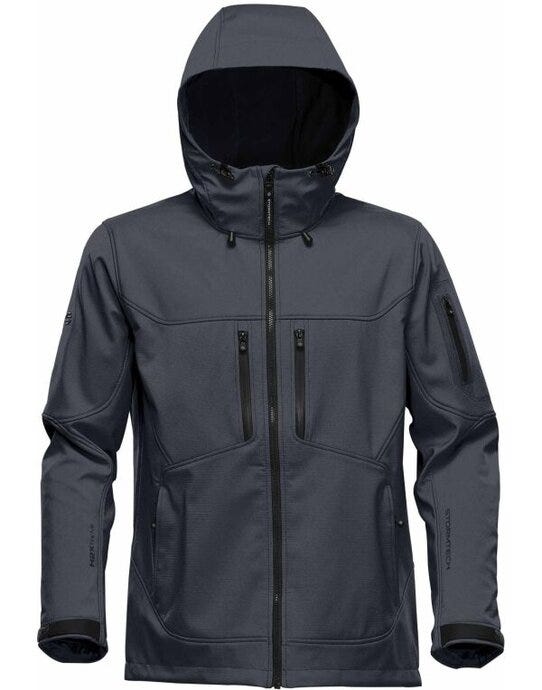 Stormtech Mens Epsilon 2 Softshell - Charcoal Twill