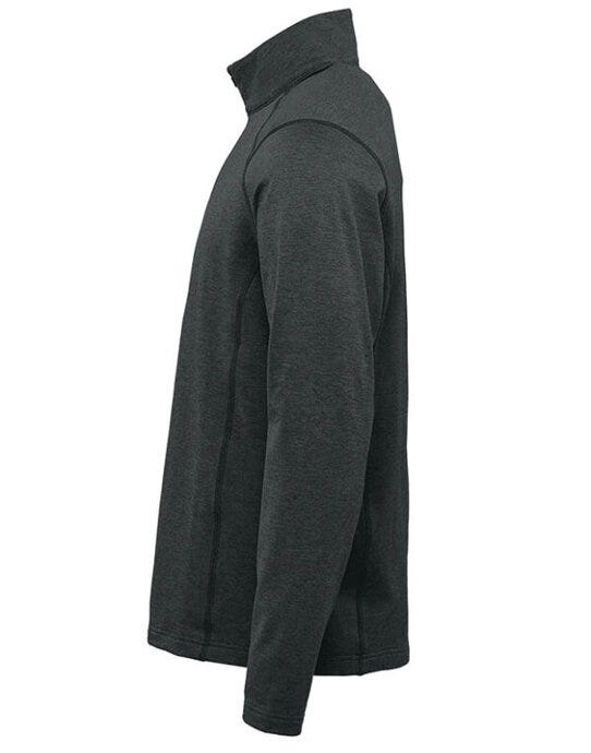 Stormtech Mens Treeline 1/4 Zip Pullover - Black Heather