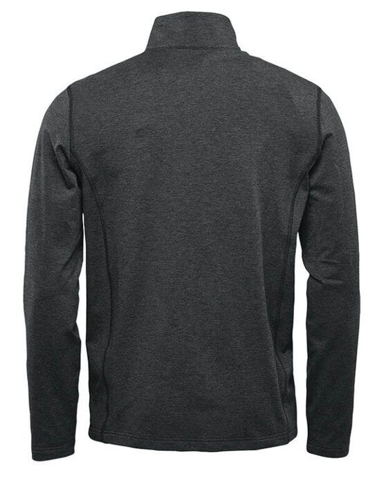 Stormtech Mens Treeline 1/4 Zip Pullover - Black Heather
