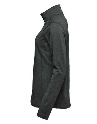 Stormtech LadysTreeline 1/4 Zip Pullover - Black Heather