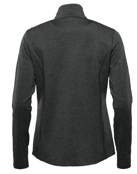 Stormtech LadysTreeline 1/4 Zip Pullover - Black Heather