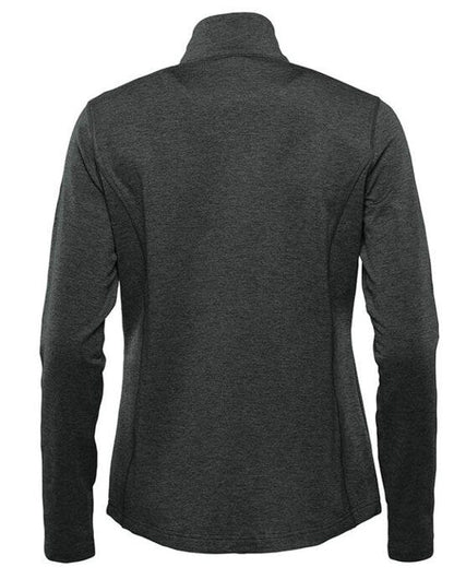 Stormtech LadysTreeline 1/4 Zip Pullover - Black Heather