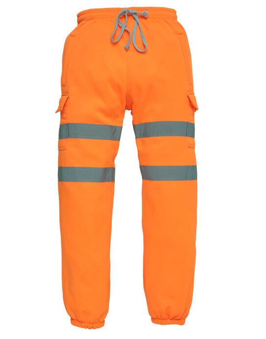 Yoko Hi Vis Jogging Pants - Hi Vis Orange