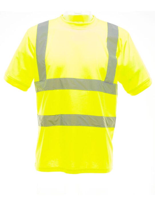 Yoko Hi-Vis Short Sleeve T-Shirt - Hi-Vis Yellow