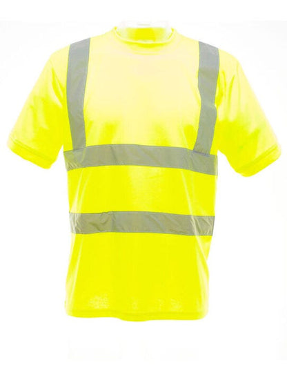 Yoko Hi-Vis Short Sleeve T-Shirt - Hi-Vis Yellow