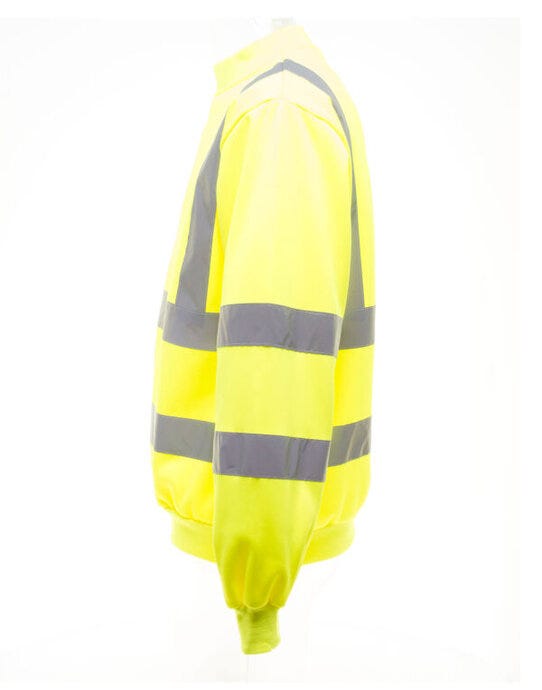 Yoko Hi-Vis Heavyweight Sweatshirt - Hi-Vis Yellow