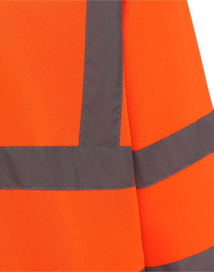Yoko Hi Vis 1/4 Zip Sweatshirt - Hi Vis Orange