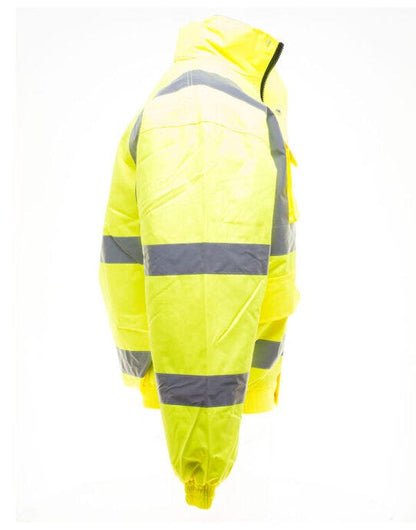 Yoko Hi-Vis Bomber Jacket - Hi-Vis Yellow