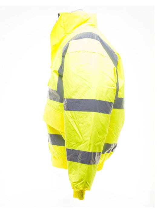 Yoko Hi-Vis Bomber Jacket - Hi-Vis Yellow