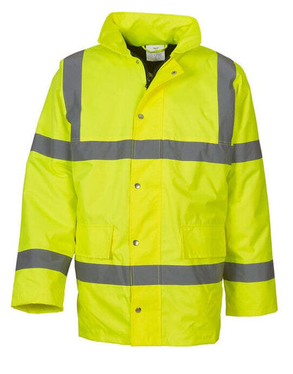 Yoko Hi-Vis Road Safety Jacket - Hi-Vis Yellow