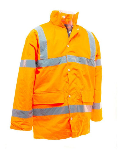 Yoko Hi-Vis Road Safety Jacket - Hi Vis Orange