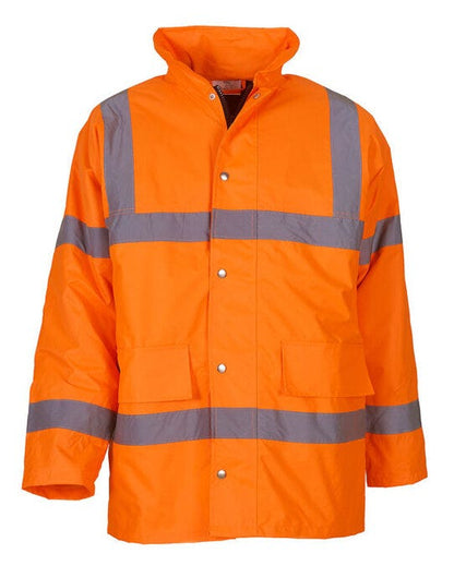 Yoko Hi-Vis Road Safety Jacket - Hi Vis Orange