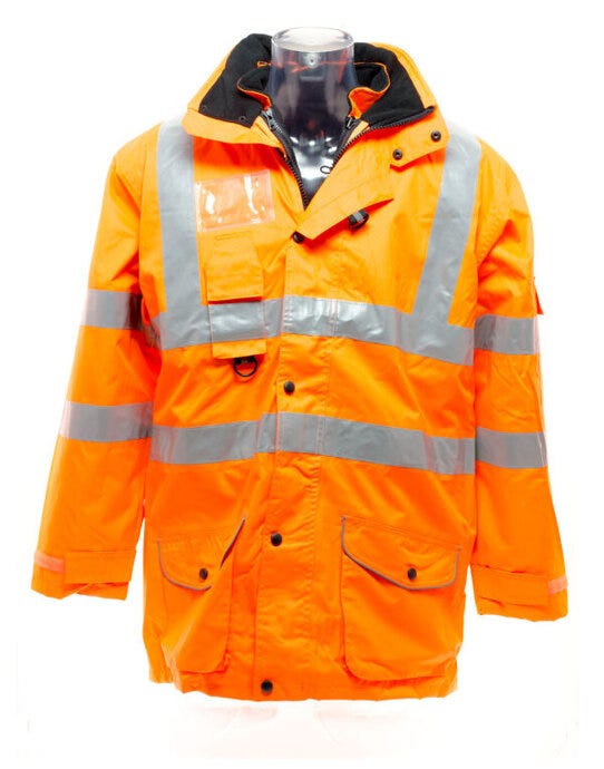 Yoko Hi Vis Multi-Function 7-In-1 Jacket - Hi Vis Orange