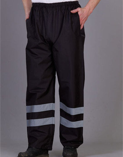 Yoko Hi-Vis Waterproof Contractor Trs - Black