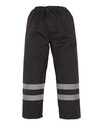 Yoko Hi-Vis Waterproof Contractor Trs - Black