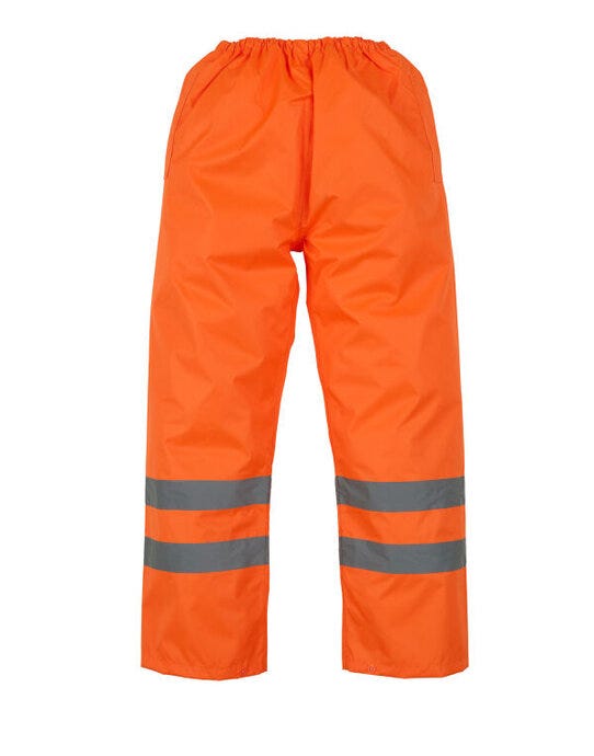 Yoko Hi-Vis Waterproof Contractor Trs - Hi Vis Orange