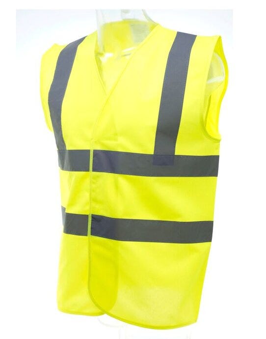 Yoko Hi-Vis Waistcoat - Hi-Vis Yellow