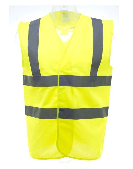 Yoko Hi-Vis Waistcoat - Hi-Vis Yellow