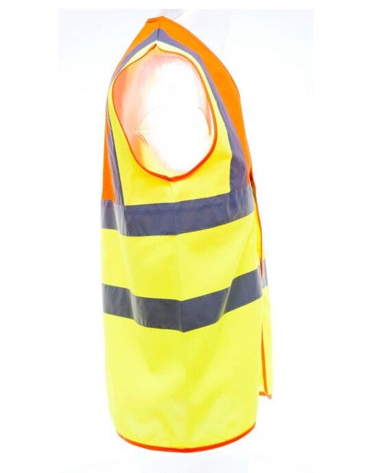 Yoko Hi-Vis Waistcoat - Hi Vis Yellow/Orange