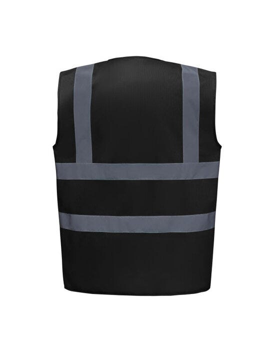 Yoko Enhanced Vis Waistcoat - Black