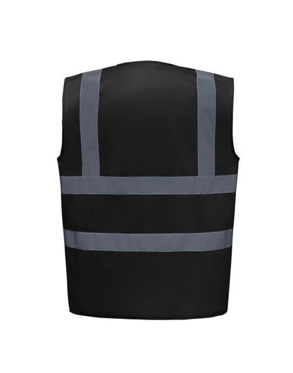 Yoko Enhanced Vis Waistcoat - Black