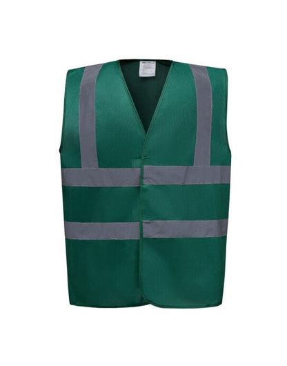 Yoko Enhanced Vis Waistcoat - Paramedic Green