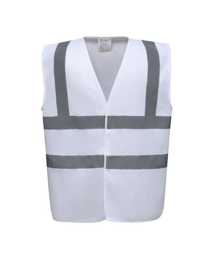 Yoko Enhanced Vis Waistcoat - White