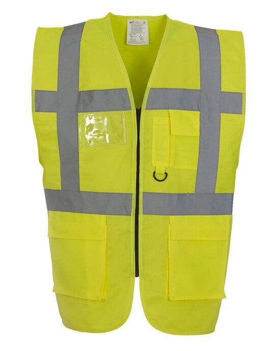 Yoko Hi Vis Executive Vest - Hi-Vis Yellow