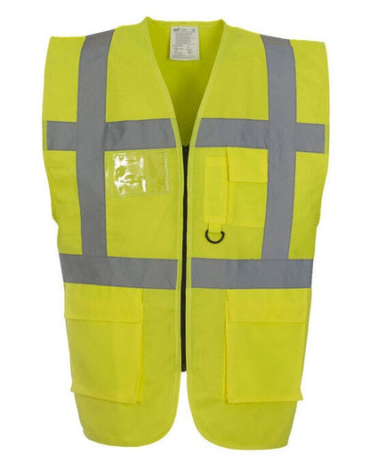 Yoko Hi Vis Executive Vest - Hi-Vis Yellow
