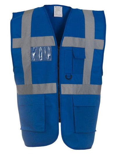 Yoko Hi Vis Executive Vest - Royal Blue