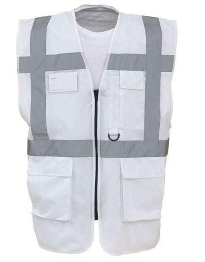 Yoko Hi Vis Executive Vest - White