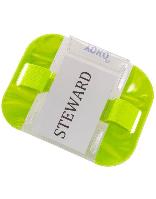 Yoko ID Armbands - Floro Yellow
