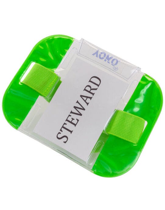 Yoko ID Armbands - Floro Green