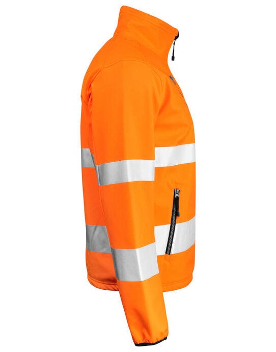 Jobman Softshell Jacket Hi-Vis - Orange