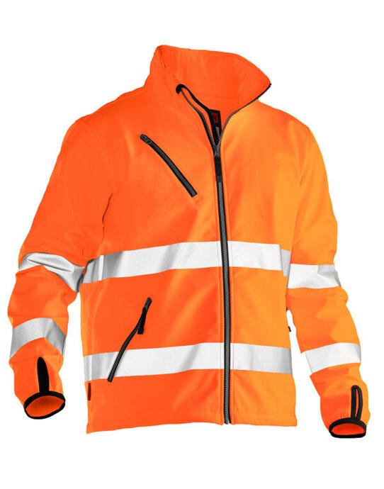Jobman Softshell Jacket Hi-Vis - Orange