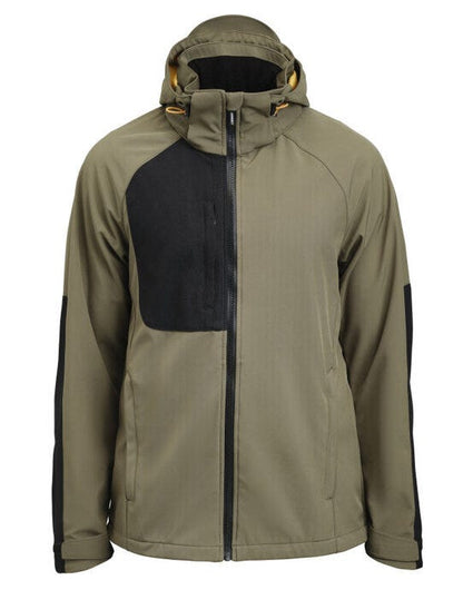 Jobman Oxygen Softshell Jacket - Olive Green/Black
