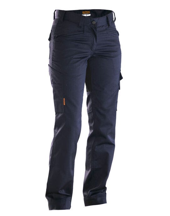 Jobman Womens Service Trousers Stretch - Navy / Black
