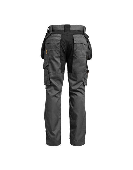 Jobman Craftsman Trousers Stretch - Dark Grey/Black