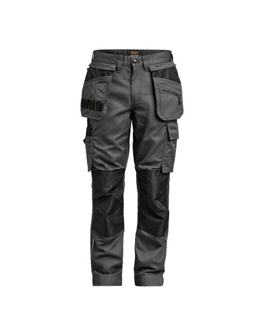 Jobman Craftsman Trousers Stretch - Dark Grey/Black