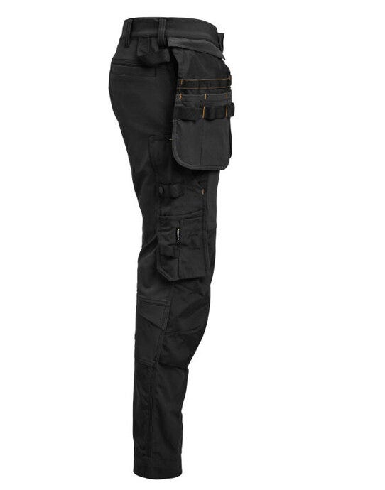 Jobman Womens Craftsman Trousers Stretch - Black