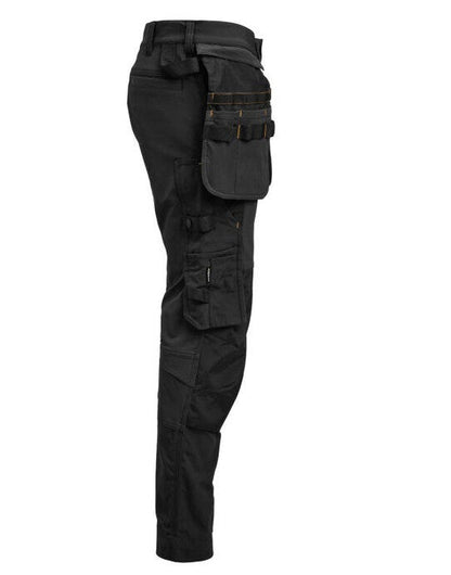 Jobman Womens Craftsman Trousers Stretch - Black