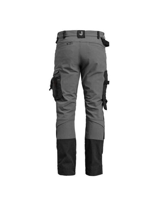 Jobman Craftsman Trouser 4-Way Stretch - Dark Grey/Black