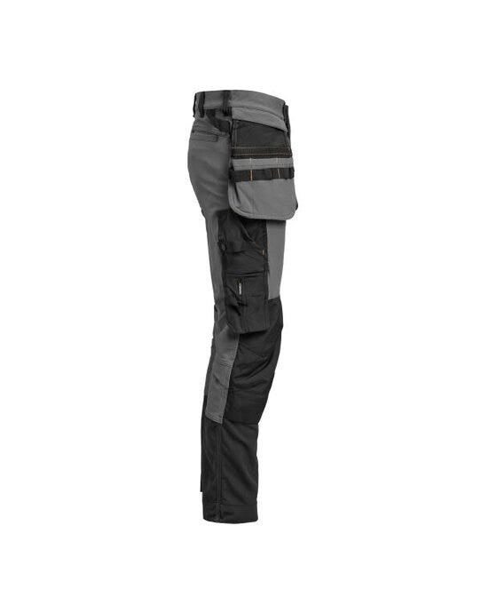 Jobman Craftsman Trouser 4-Way Stretch - Dark Grey/Black