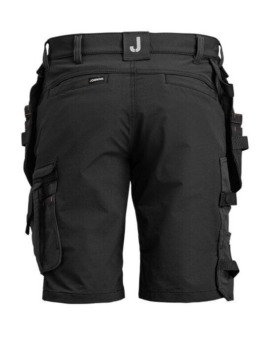 Jobman Craftsman Shorts 4-Way Stretch - Black