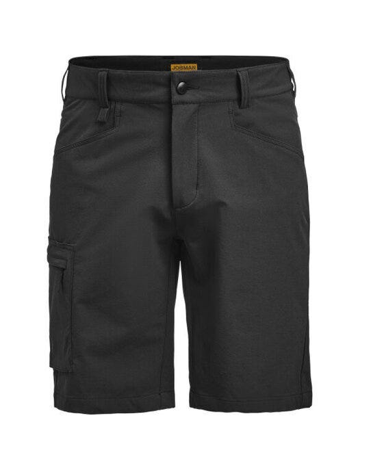 Jobman Womens Service Shorts Stretch - Black